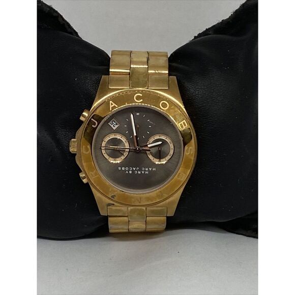 Marc Jacobs MBM3308 Womens Stainless Steel Analog White Dial Quartz Watch XX896 - Picture 1 of 12